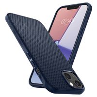 Spigen Liquid Air™ Backcover iPhone 13 - Blauw