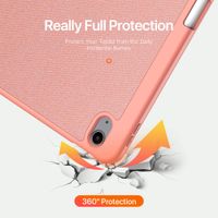 Dux Ducis Domo Bookcase Apple iPad Air 13 inch (2025) M3 / (2024) M2 - Roze