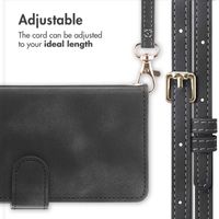imoshion Bookcase with Strap Apple iPhone SE (2022 / 2020) / 8 / 7 - Black