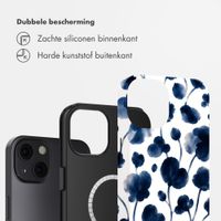 Selencia Vivid Backcover met MagSafe Apple iPhone 13 - Midnight Blossom