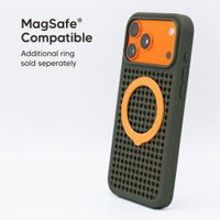 Callbuddy Hoesje met Strap Apple iPhone 17 Pro Max - Camo Orange