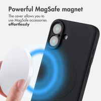 imoshion Colour Back Cover with MagSafe Apple iPhone 16 - Black