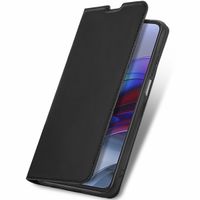 imoshion Slim Folio Bookcase Motorola Moto G100 - Zwart