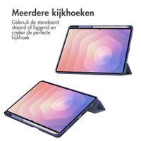 imoshion Trifold Hardcase Bookcase Samsung Galaxy Tab S11 Ultra - Donkerblauw