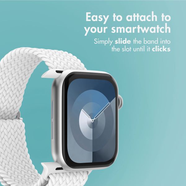 imoshion Woven nylon strap Apple Watch | 44/45/46/49 mm - White