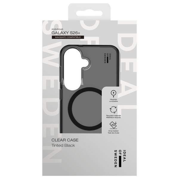 iDeal of Sweden Clear Case MagSafe Samsung Galaxy S26 Plus - Tinted Black