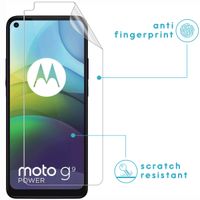 imoshion Screenprotector Folie 3 pack Motorola Moto G9 Power