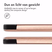 imoshion Trifold Bookcase Apple iPad Pro 12.9 (2018/2020/2021/2022) - Rosé Goud