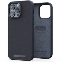 Njorð Collections Genuine Leather Case iPhone 14 Pro Max - Black