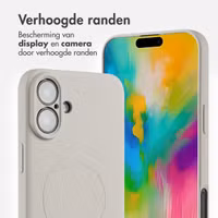 imoshion Color Backcover met MagSafe Apple iPhone 16 Plus - Beige