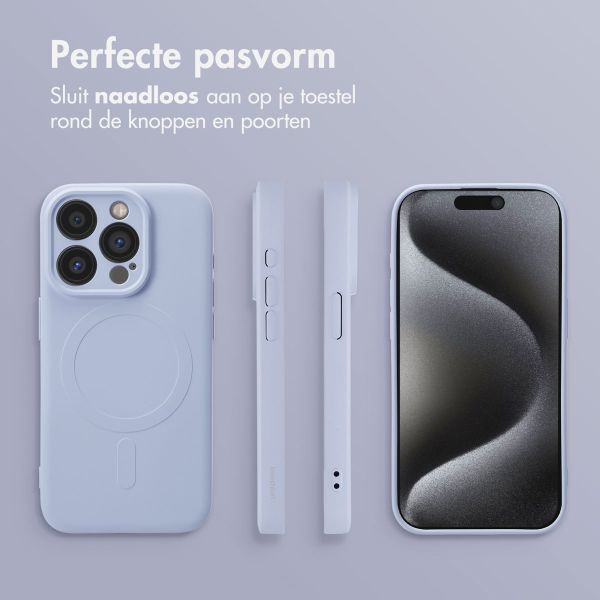imoshion Color Backcover met MagSafe Apple iPhone 15 Pro - Lila