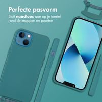 imoshion Color Backcover met afneembaar koord MagSafe Apple iPhone 13 - Donkergroen