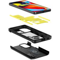 Spigen Tough Armor Backcover Samsung Galaxy A53 - Zwart