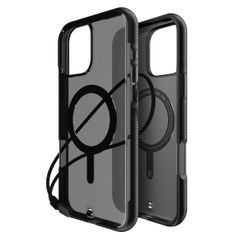 BodyGuardz Ace Pro MagSafe Backcover Apple iPhone 16 Pro Max - Smoke / Black