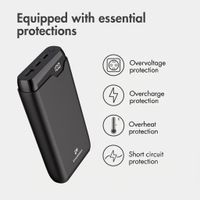 imoshion Powerbank 27,000 mAh - Quick Charge and Power Delivery - Black