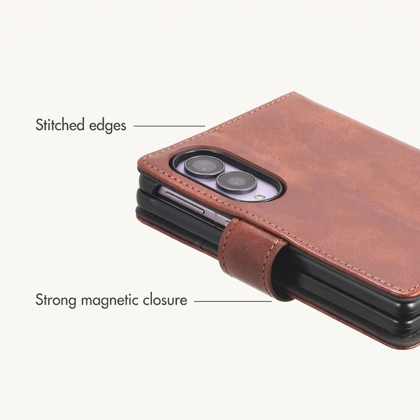 imoshion Luxury Bookcase Samsung Galaxy Z Fold 8 - Dark Brown