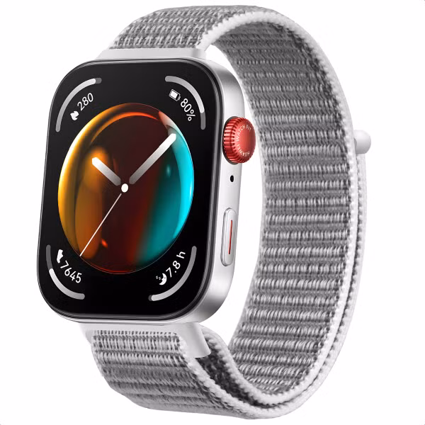 imoshion Nylon bandje voor de Huawei Watch Fit 4 / 4 Pro - Seashell Color