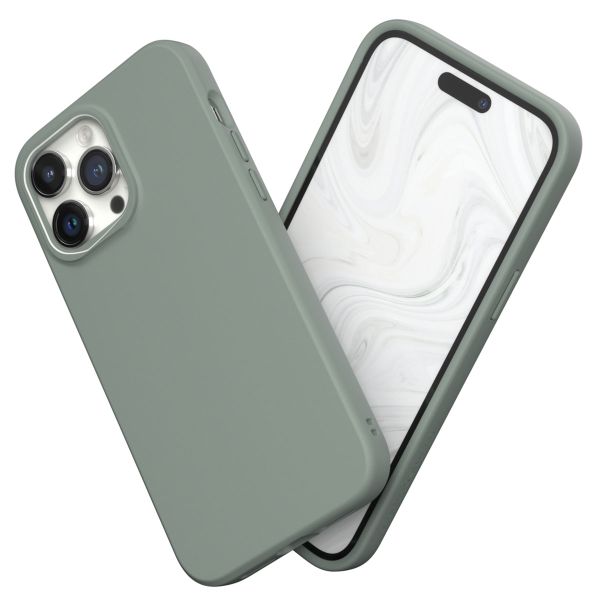 RhinoShield SolidSuit Backcover iPhone 14 Pro Max - Sage Green