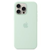 Apple Silicone Backcover MagSafe Apple iPhone 16 Pro Max - Aquamarine