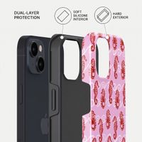 Burga Tough Back Cover with MagSafe Apple iPhone 14 - Coral Reef