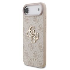Guess 4G Metal Logo Backcover Apple iPhone Air - Roze
