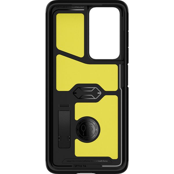 Spigen Tough Armor Backcover Samsung Galaxy S21 Ultra - Zwart