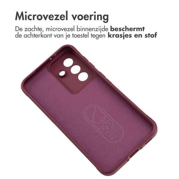 imoshion EasyGrip Backcover Samsung Galaxy A36 / A56 - Aubergine