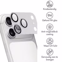 imoshion Camera Protector Glas 2 Pack Apple iPhone 17 Pro - Silver