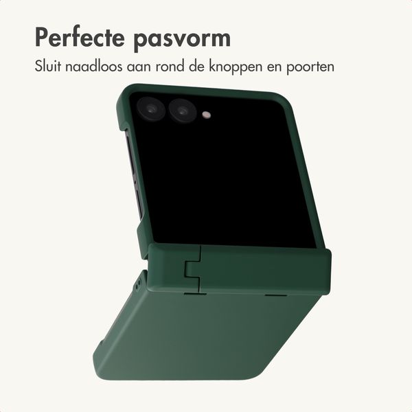 imoshion Color Backcover met Stand Samsung Galaxy Z Flip 8 - Donkergroen