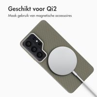 Accezz Mesh Backcover met MagSafe Samsung Galaxy S26 Ultra - Donkergrijs