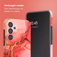 Selencia Vivid Tough Backcover Samsung Galaxy A35 - Rosy Marble