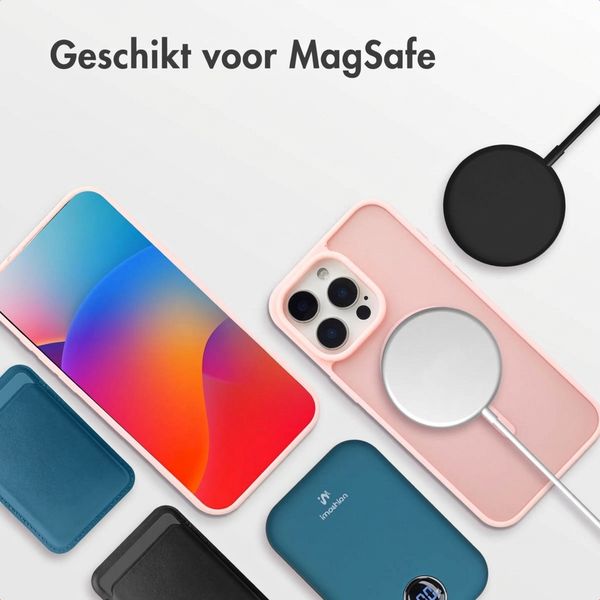 imoshion Color Guard Backcover met MagSafe Apple iPhone 15 Pro Max - Lichtroze