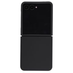 Accezz Liquid Silicone Backcover met MagSafe Samsung Galaxy Z Flip 8 - Zwart