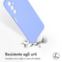 Accezz Liquid Silicone Backcover Samsung Galaxy A15 (5G/4G) - Paars