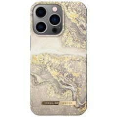 iDeal of Sweden Fashion Backcover iPhone 13 Pro - Sparkle Greige Marble