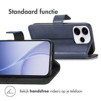 imoshion Luxe Bookcase Oppo Reno15 (5G) - Donkerblauw