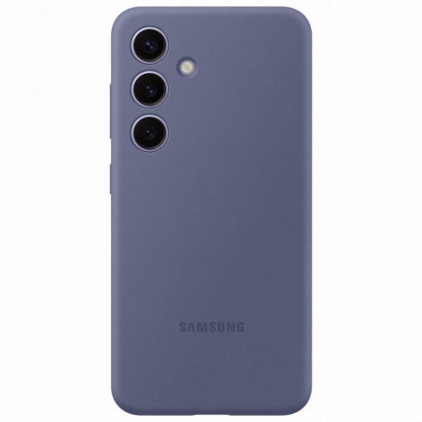 Samsung Originele Silicone Backcover Galaxy S24 - Violet