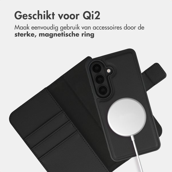imoshion Uitneembare 2-in-1 Luxe Bookcase Samsung Galaxy S26 - Zwart