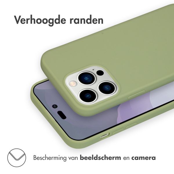 imoshion Color Backcover Apple iPhone 14 Pro Max - Olive Green