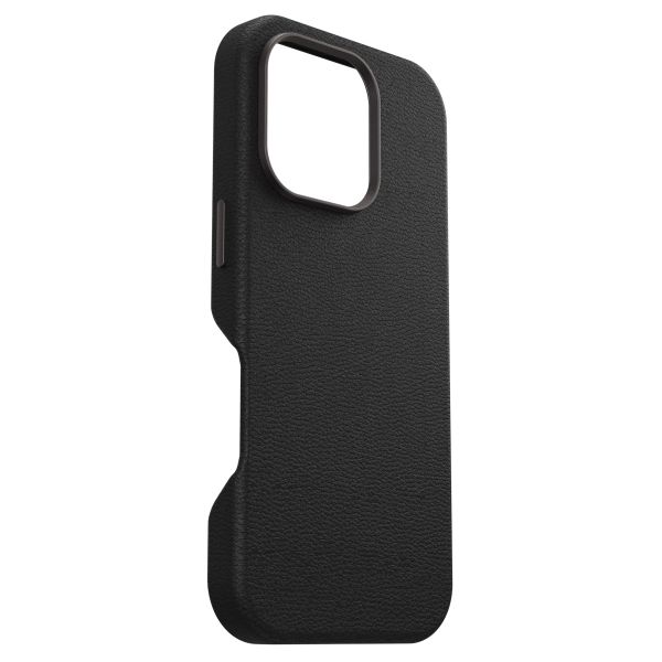 OtterBox Symmetry Cactus leren Backcover met MagSafe Apple iPhone 16 Pro - Noir Ash