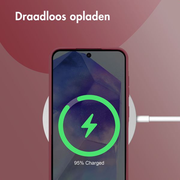 imoshion Color Backcover Samsung Galaxy A36 / A56 - Wine Red