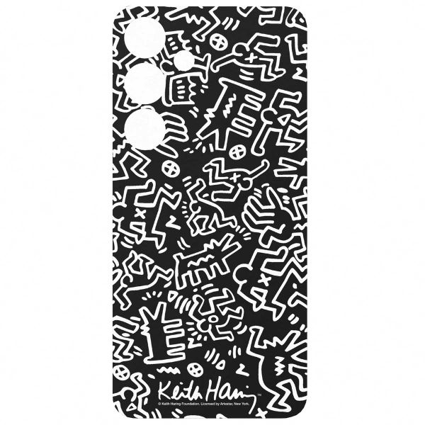 Samsung Originele Keith Haring Mono Plate Galaxy S24 - Black