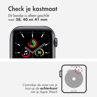 imoshion Milanees vouwbandje Apple Watch Series 1 t/m 9 / SE (38/40/41 mm) | Series 10 (42 mm) - Sterrenlicht