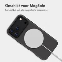 imoshion Color Backcover met Thin MagSafe Ring Apple iPhone 18 Pro Max / 17 Pro Max - Zwart