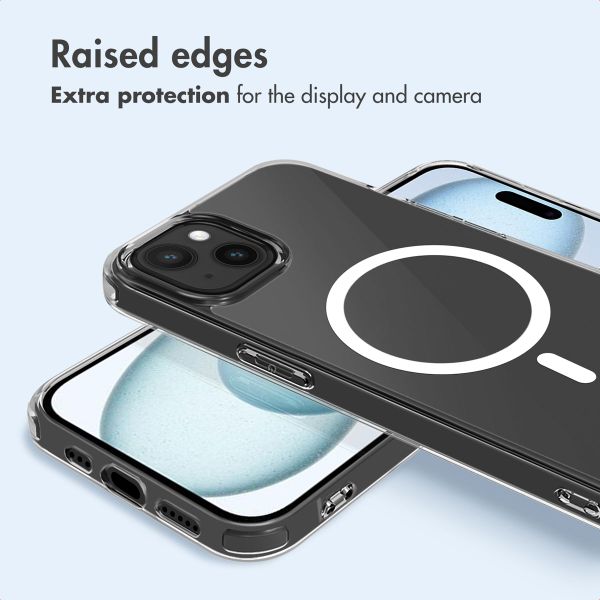 imoshion Protective Back Cover with MagSafe Apple iPhone 15 - Transparent