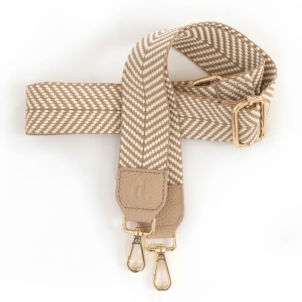 Dutchies Phone Strap - Universeel verstelbaar telefoonkoord - Sand Tribal / Beige