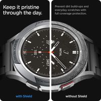 Spigen Chrono Shield Samsung Galaxy Watch 4 Classic - 46 mm - Silver