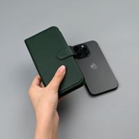 Selencia Olyn Uitneembare Bookcase met MagSafe Samsung Galaxy S26 Plus - Groen