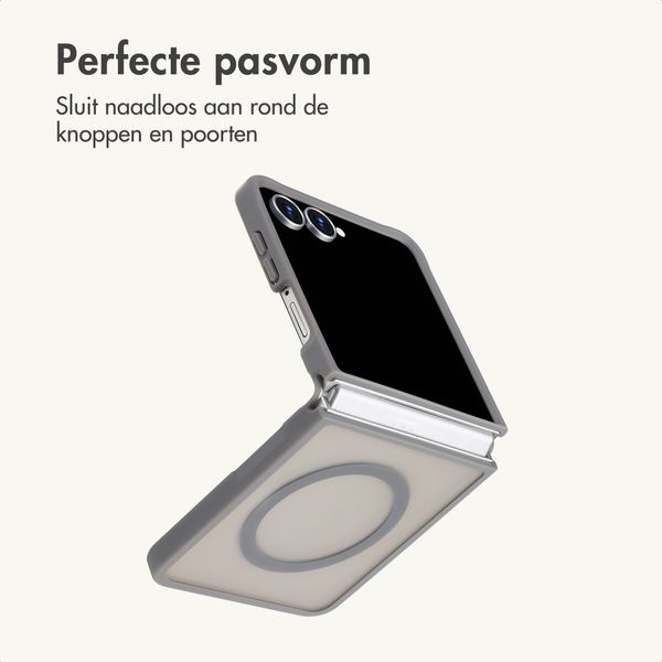 imoshion Color Guard Backcover met MagSafe Samsung Galaxy Z Flip 8 - Grijs