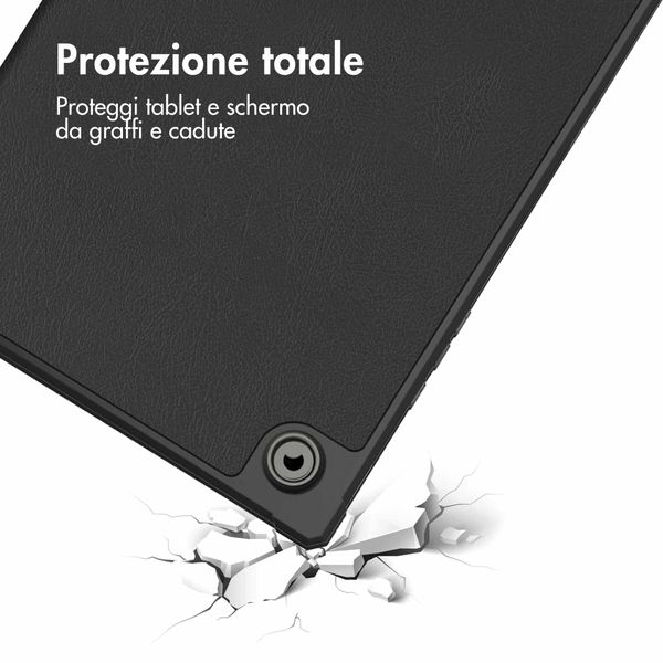 imoshion Trifold Bookcase Samsung Galaxy Tab A8 - Zwart
